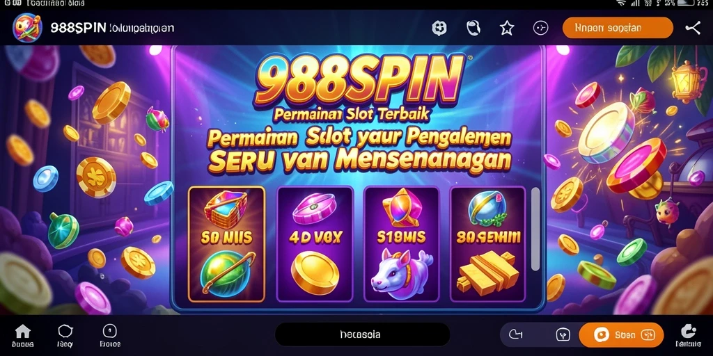 Tampilan Gameplay Seru dan Menarik dari 988SPIN.