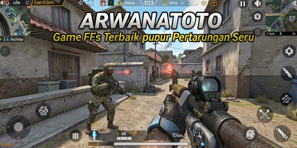 Tampilan gameplay intens dari ARWANATOTO yang mengasyikkan.