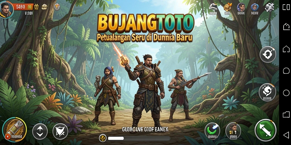 Gameplay seru BUJANGTOTO menampilkan petualangan penuh tantangan.