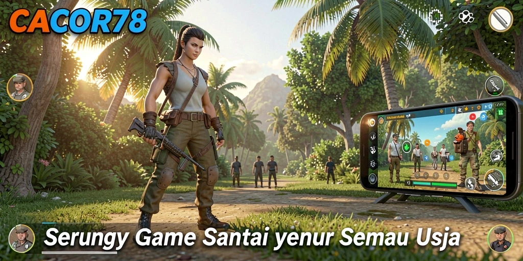 Tampilan gameplay seru dan menarik dari CACOR78.
