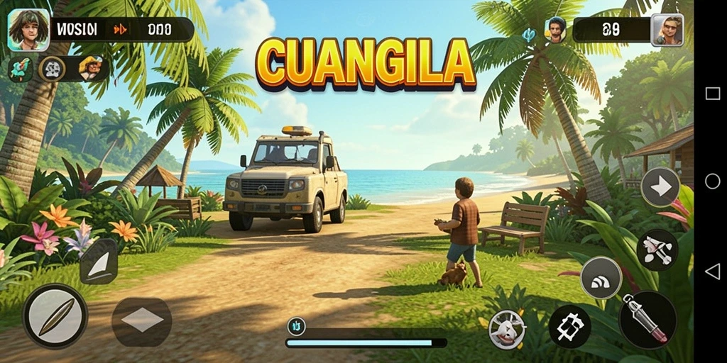 Tampilan gameplay seru dan menyenangkan dari CUANGILA.