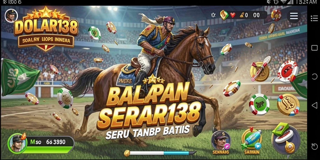 Tampilan menegangkan dari balapan cepat di DOLAR138.