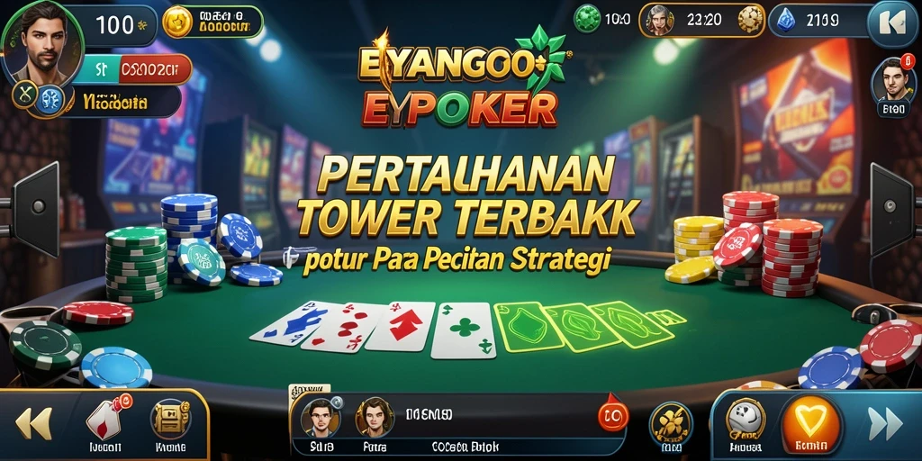 Gameplay menarik dari EYANGPOKER dalam genre Tower Defense.