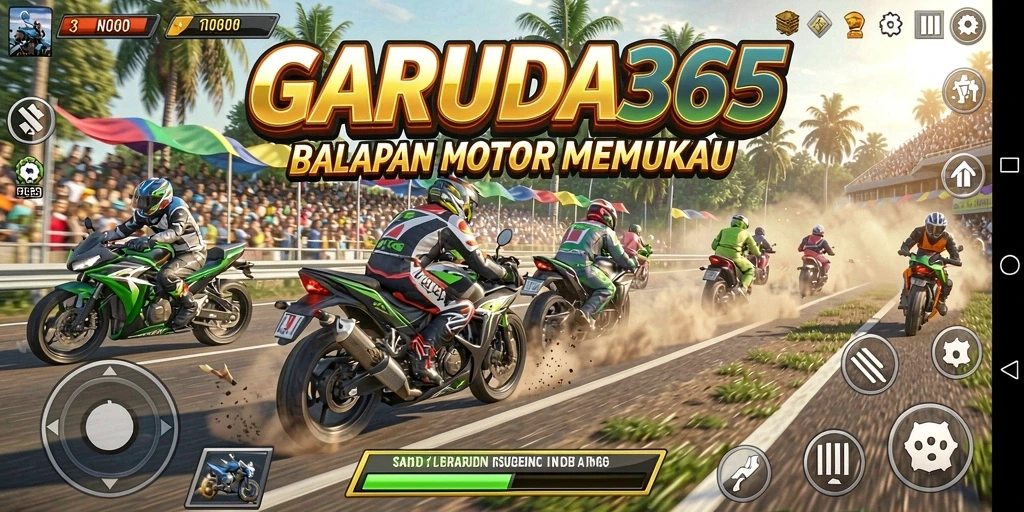 Tampilan gameplay GARUDA365 yang mendebarkan dan penuh aksi.
