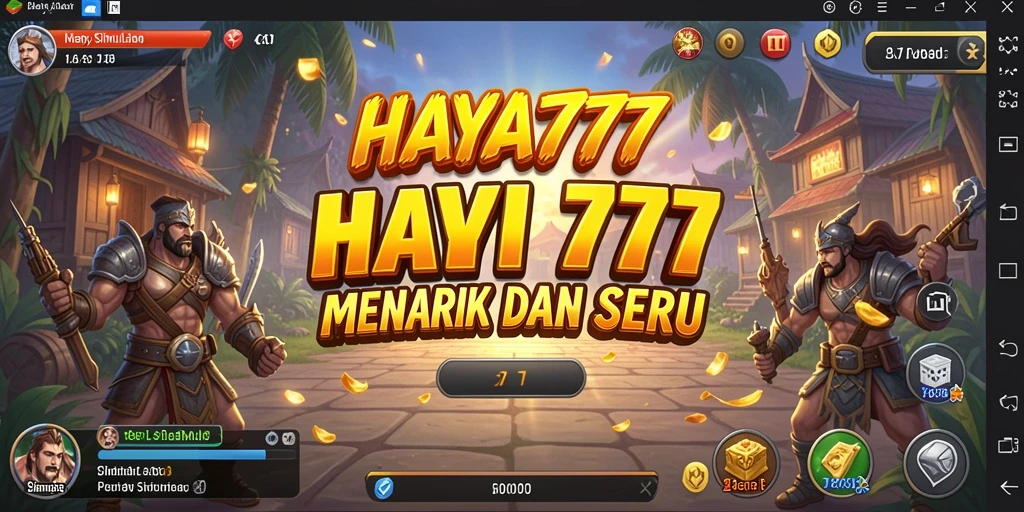 Tampilan gameplay HAYA777 yang menarik dan interaktif.
