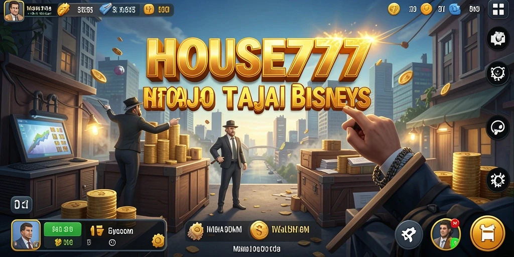 Tampilan gameplay menarik di <strong>HOUSE777</strong> saat mengelola bisnis.
