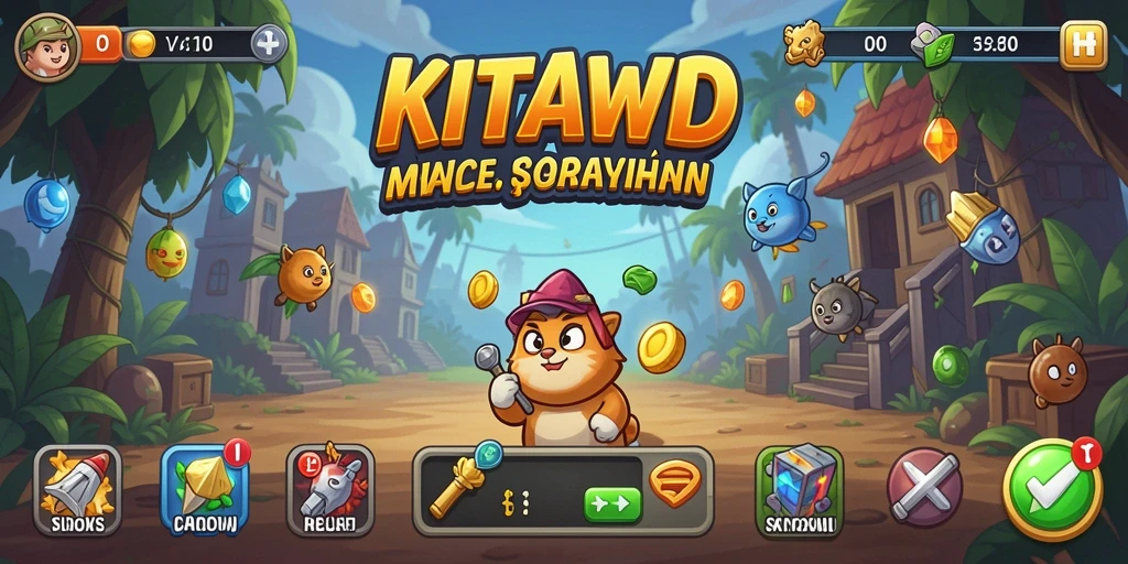 Tampilan gameplay KITAWD yang menarik dan mengasyikkan.