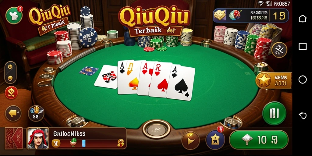 Tampilan screenshot gameplay QiuQiu di KO857.