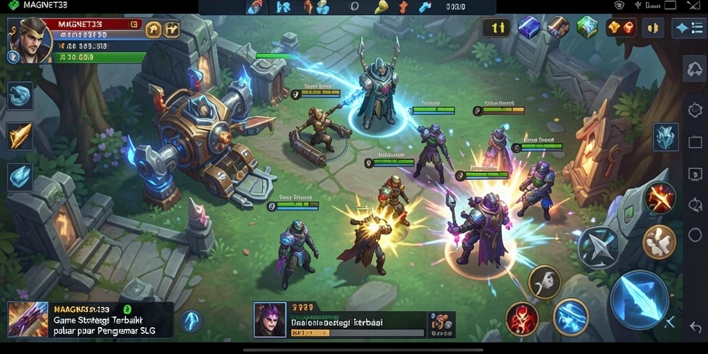Tampilan seru gameplay di MAGNET33 yang penuh strategi.