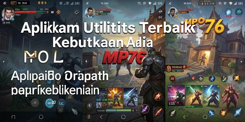 Tampilan antarmuka MPO76 yang bersih dan modern.