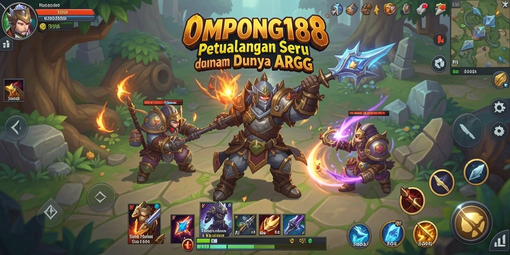 Tampilan gameplay OMPONG188 yang mengasyikkan dan penuh aksi.