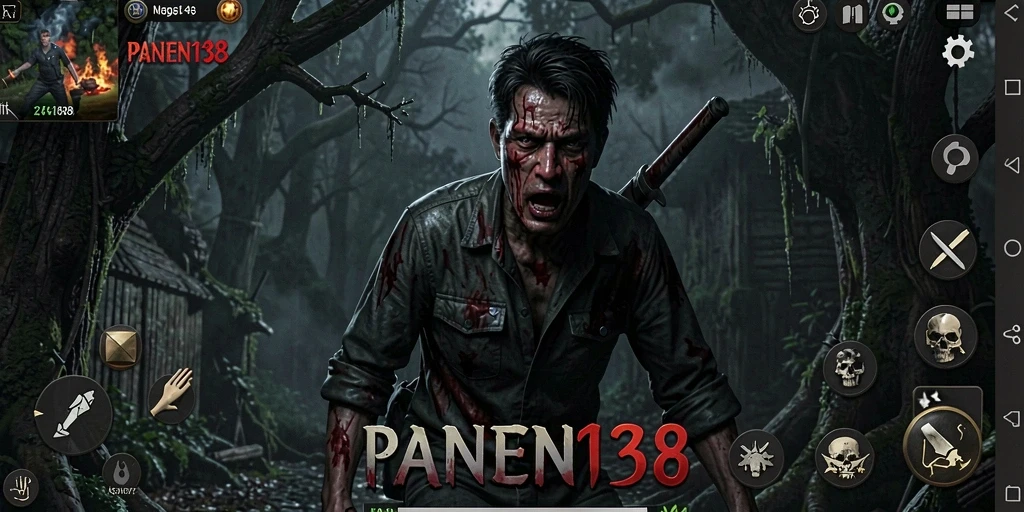 Gameplay seram di PANEN138 dengan suasana mencekam yang mendalam.