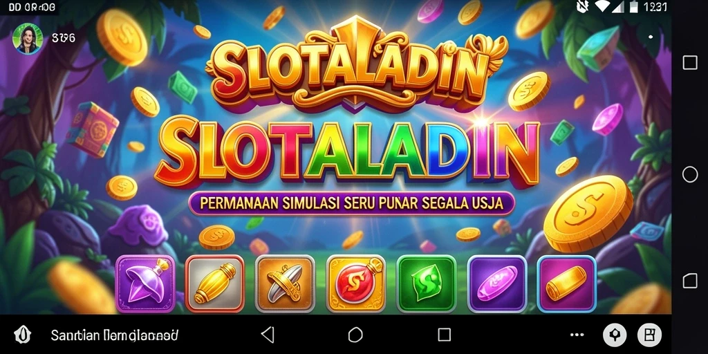 Tampilan gameplay SLOTALADIN yang menarik dan interaktif.