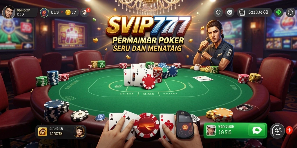 Tampilan gameplay seru di SVIP777 dengan interaksi antar pemain.