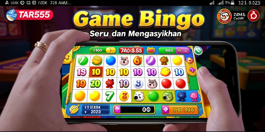 Gameplay seru TAR555 dalam pertandingan Bingo yang mendebarkan.